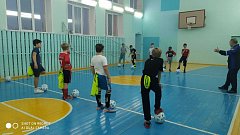 Школьники села Воскресенское приняли участие в программе «Футбол школе»
