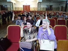 Вчера в ДК села Воскресенское прошло собрание в поддержку местных инициатив