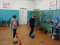 В Биктимировском СК была проведена игровая программа для детей "Весёлое настроение".