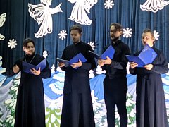 Выступление православного хора Девятый глас прошло в Детской школе искусств