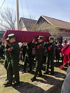 В селе Синодское прошли похороны солдата служившего в ЧВК "Вагнер"