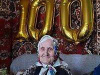 Со 100 летним юбилеем поздравили жительницу Воскресенского района