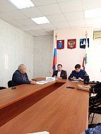 Глава и прокурор Воскресенского района провели приём мобилизованных граждан и их семей