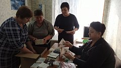 Сотрудники культуры Воскресенского района передали посылки для солдат на СВО