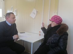 Глава Воскресенского района провёл приём граждан в селе Студёновка