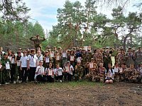 "Клочковская зарница" была посвящена 80-летию Великой Победы