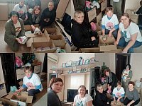 Волонтёры Елшанского МО организовали сбор и отправку посылок для мобилизованных