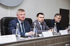 Глава района Денис Павлов и первый заместитель Шишкин Д.В. приняли участие в стратегической сессии для руководителей муниципалитетов