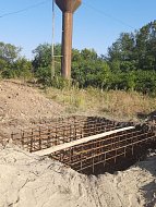 Продолжаются работы по монтажу новой водонапорной башни в селе Новая Алексеевка