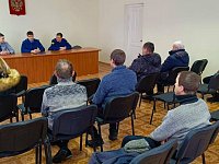 Прокурор Воскресенского района Максим Пастушин провел встречу с лицами, освободившихся из мест лишения свободы