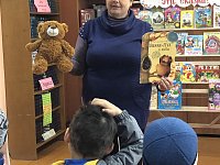 Синодская сельская библиотека принимала маленьких гостей из детского сада "Солнышко "