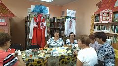 В Синодской библиотеке был организован фольклорный вечер "Песни наших бабушек".