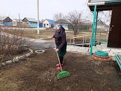 По поручению губернатора области Романа Бусаргина в Воскресенском районе был проведён субботник