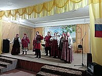Фольклорный ансамбль «БАЛАГАН» Саратовской областной филармонии имени А. Шнитке выступил на сцене Синодского и Елшанского СДК.