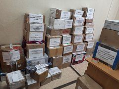 Гуманитарная помощь от жителей Воскресенского района отправлена военнослужащим 98-го полка в зоне СВО