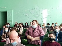   Встреча Н.В.Панкова с работниками системы образования и родителями 