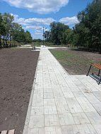 В с. Синодское Воскресенского района построили новый парк