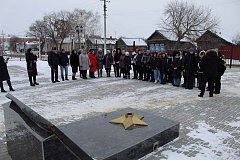 В Воскресенском районе почтили память героев Сталинградской битвы