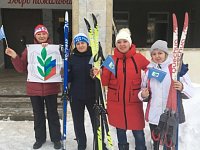 «Лыжный пробег для школьников» и «Профсоюзная лыжня»