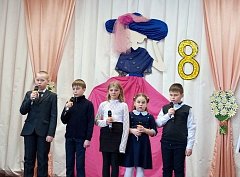 Концерт приуроченный к празднику 8 марта прошёл в селе Андреевка