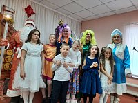 Прошла праздничная программа для детей "А У НАС НОВЫЙ ГОД!