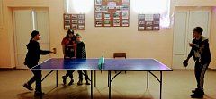 В Андреевском СДК прошли теннисные игры, посвященные Дню семьи