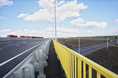 Новую дорожную развязку в обход станции Сенной открыли на полтора года раньше намеченного срока.